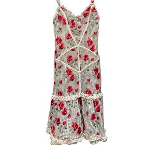 Vintage handmade flower dress